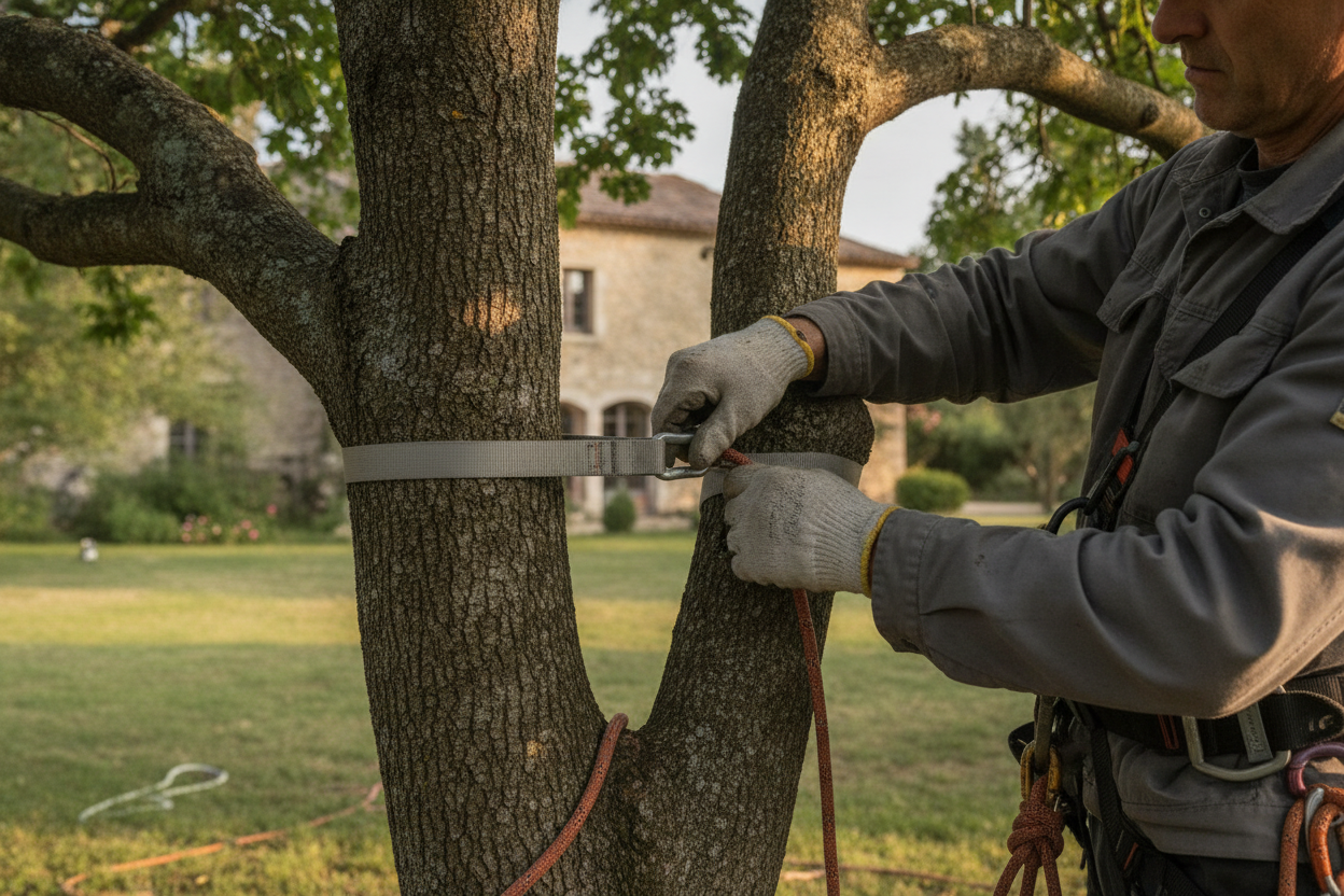 Soins aux arbres et Haubanage à Arles, Préserver avant d'abattre
